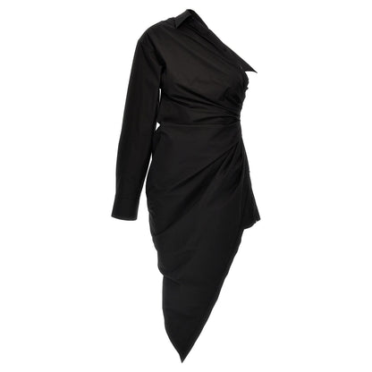 Alexander Wang Black Cotton Short Dress
