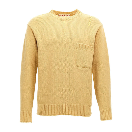 Marni Bicolor Wool Cardigan