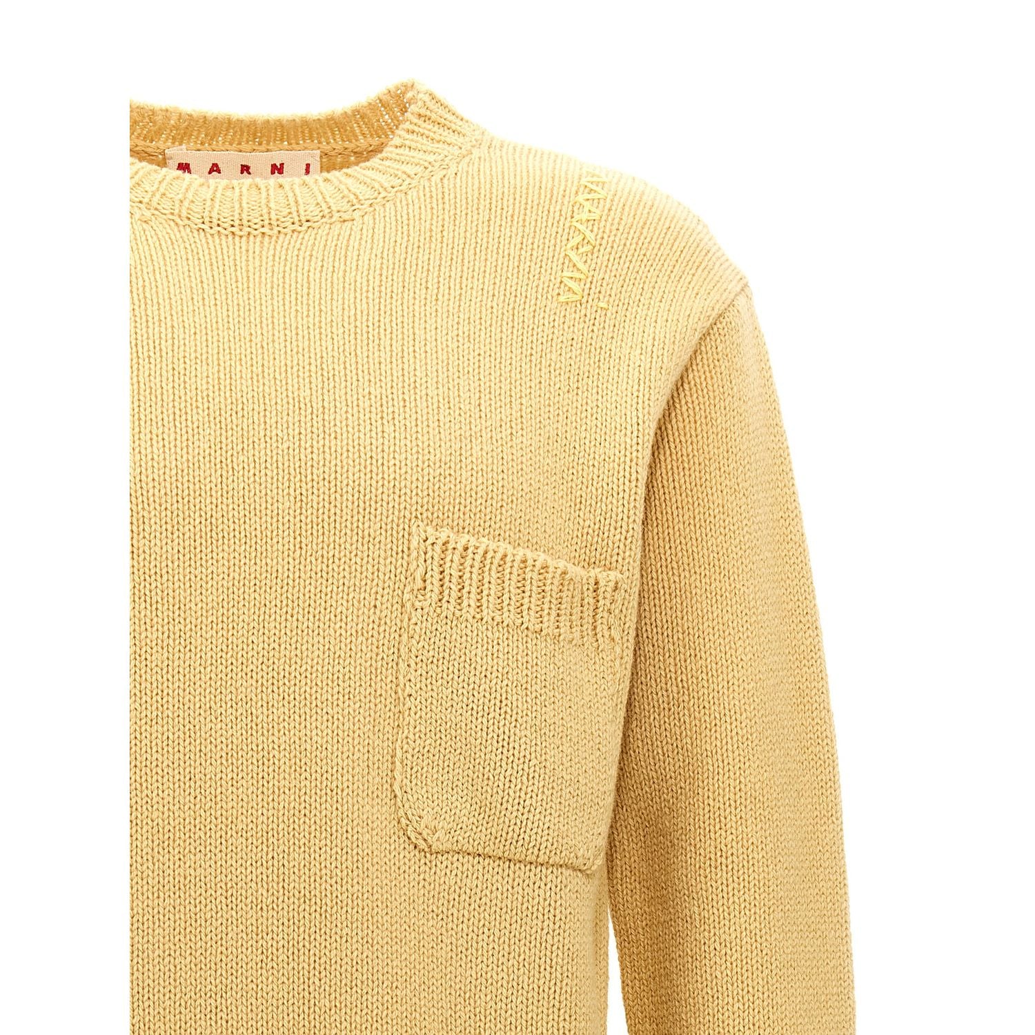 Marni Bicolor Wool Cardigan