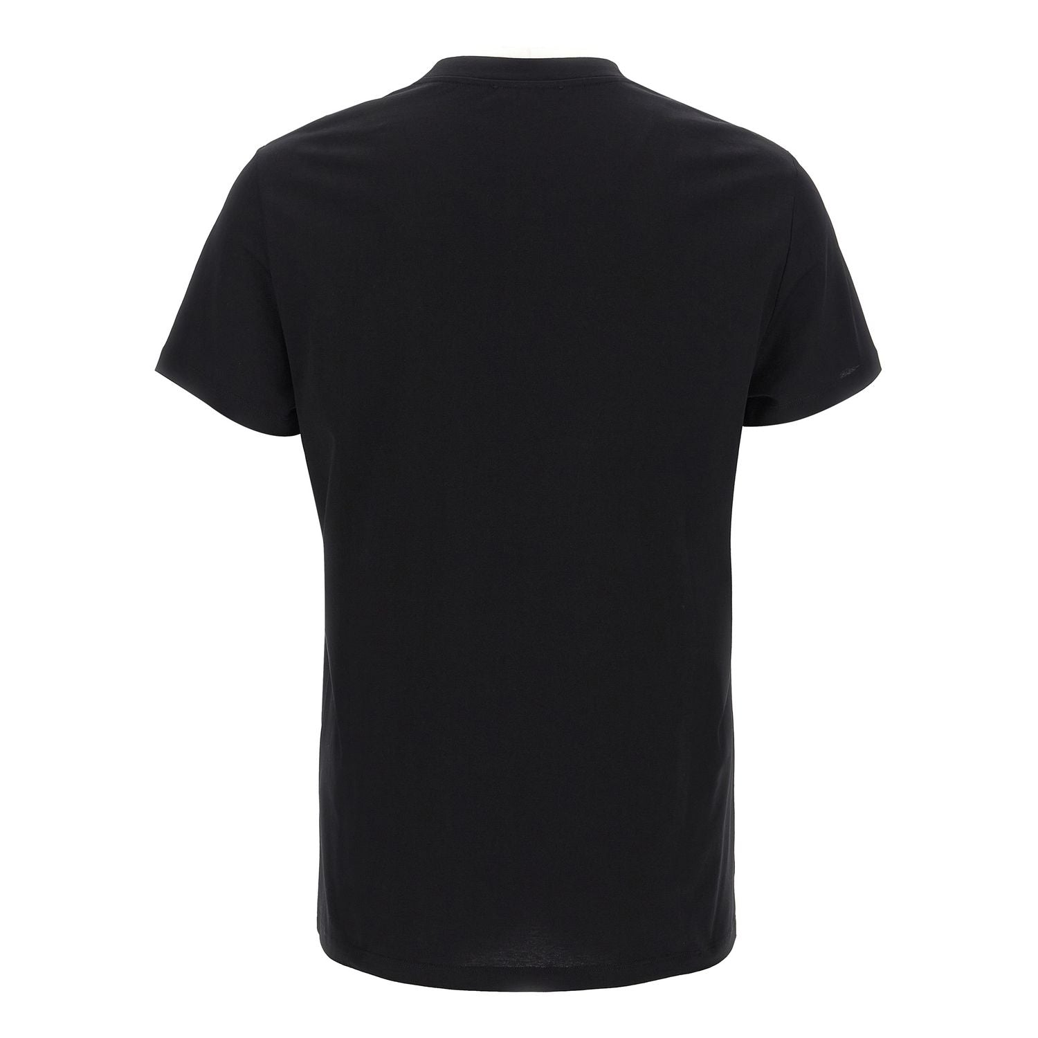 Balmain Black Organic Cotton T-Shirt