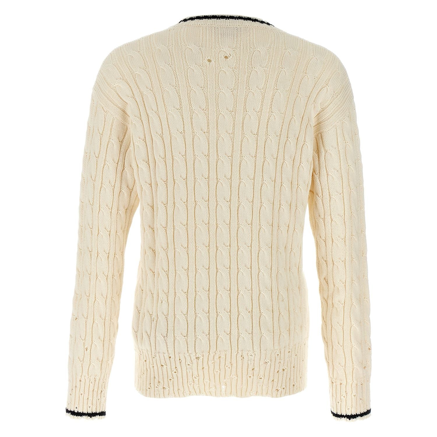 Marni White Cotton Cardigan