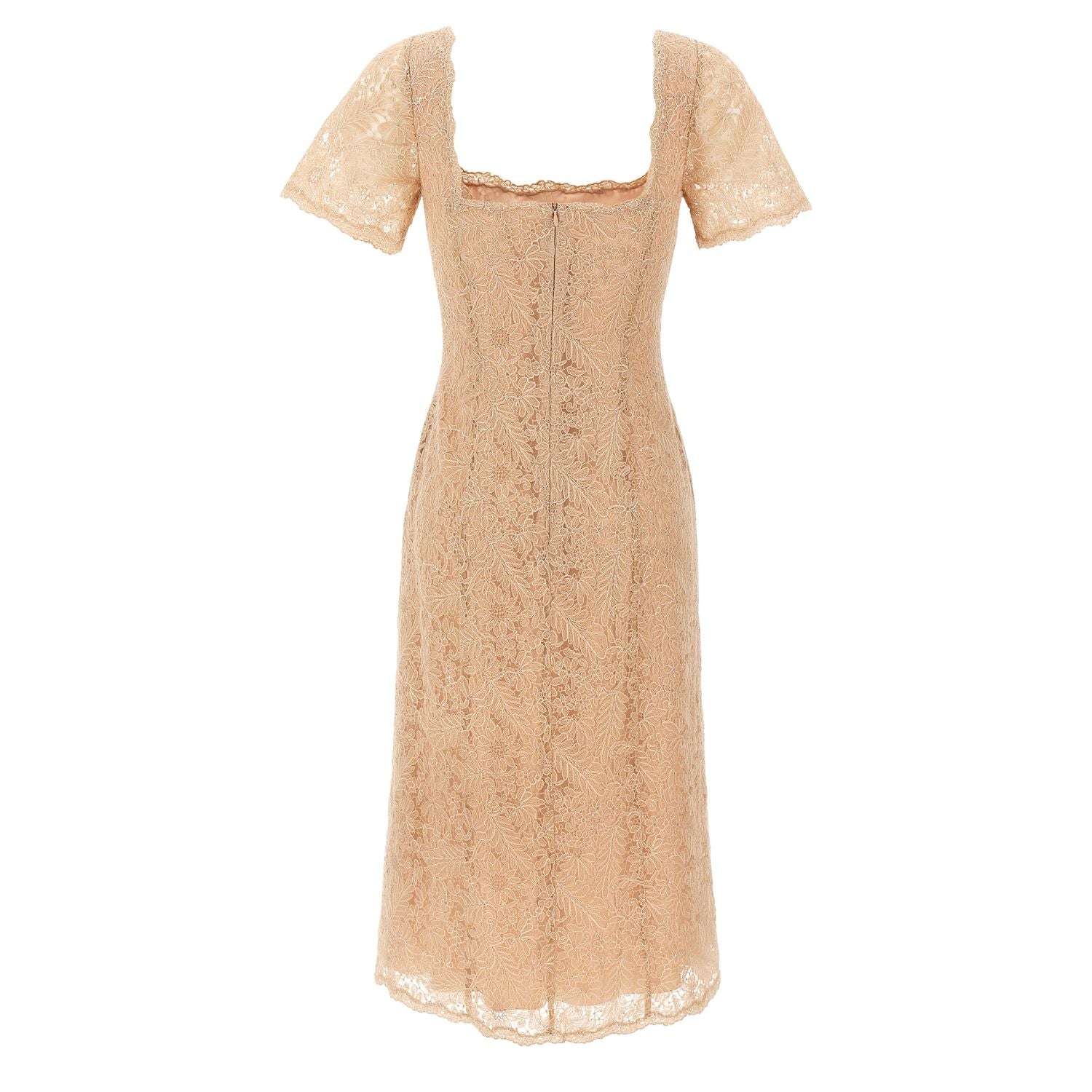 Ermanno Scervino Multicolor Polyester Midi Dress