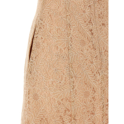 Ermanno Scervino Multicolor Polyester Midi Dress