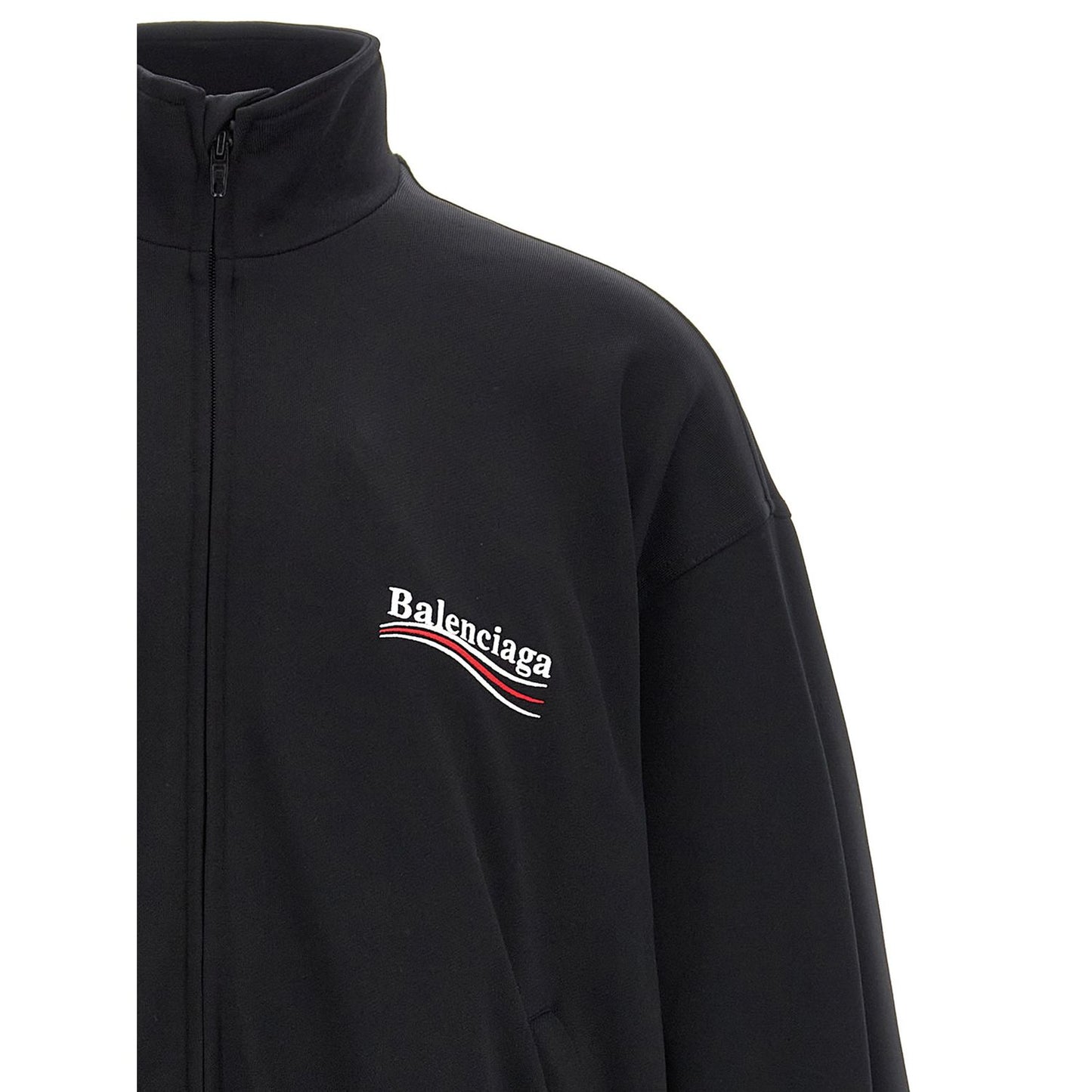 Balenciaga Black Polyamide Sweatshirt