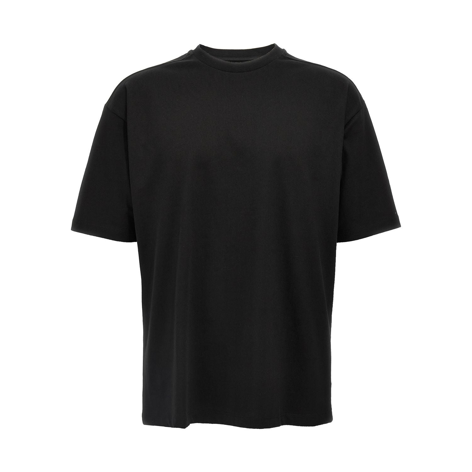 Thom Krom Black Cotton T-Shirt