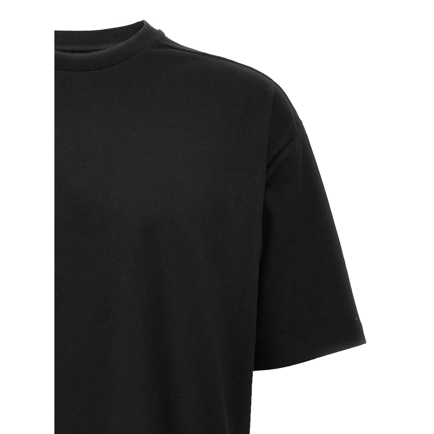 Thom Krom Black Cotton T-Shirt