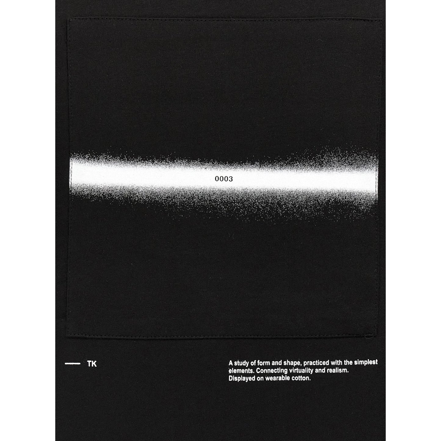 Thom Krom Black Cotton T-Shirt