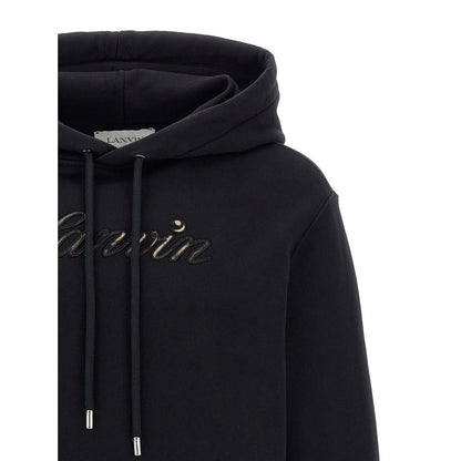 Lanvin Black Cotton Sweatshirt