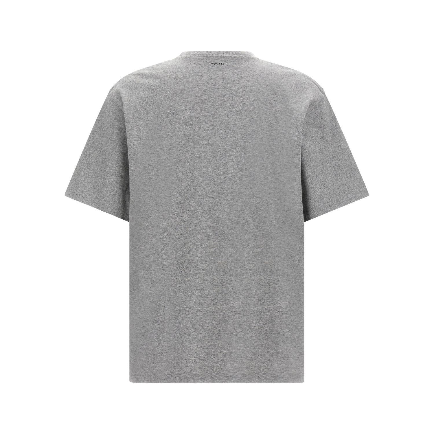 Alexander McQueen Gray Cotton T-Shirt