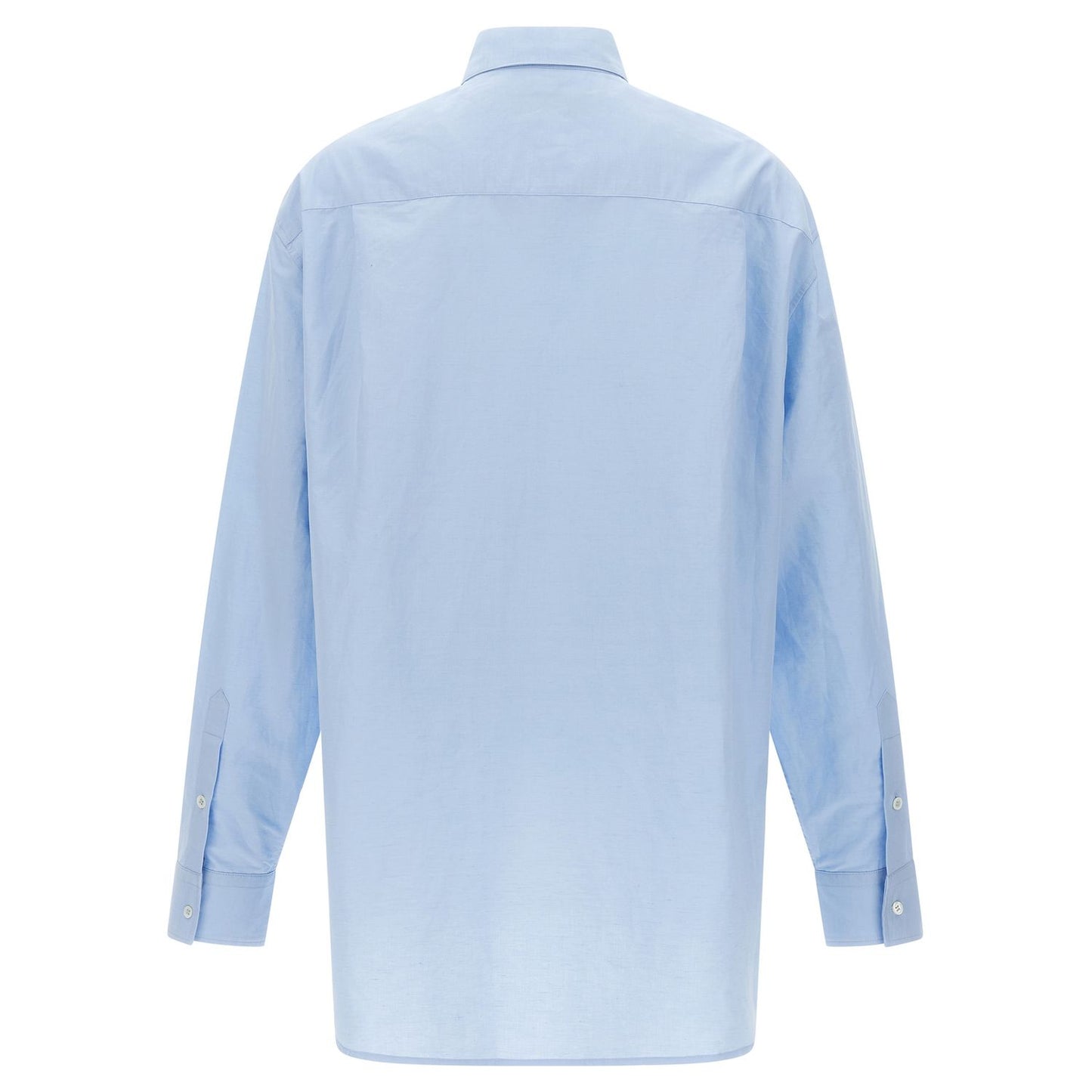 J.W.Anderson Blue Linen Blouse