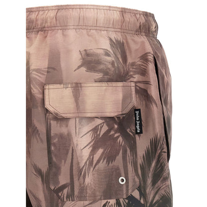 Palm Angels Multicolor Polyester Swim Shorts