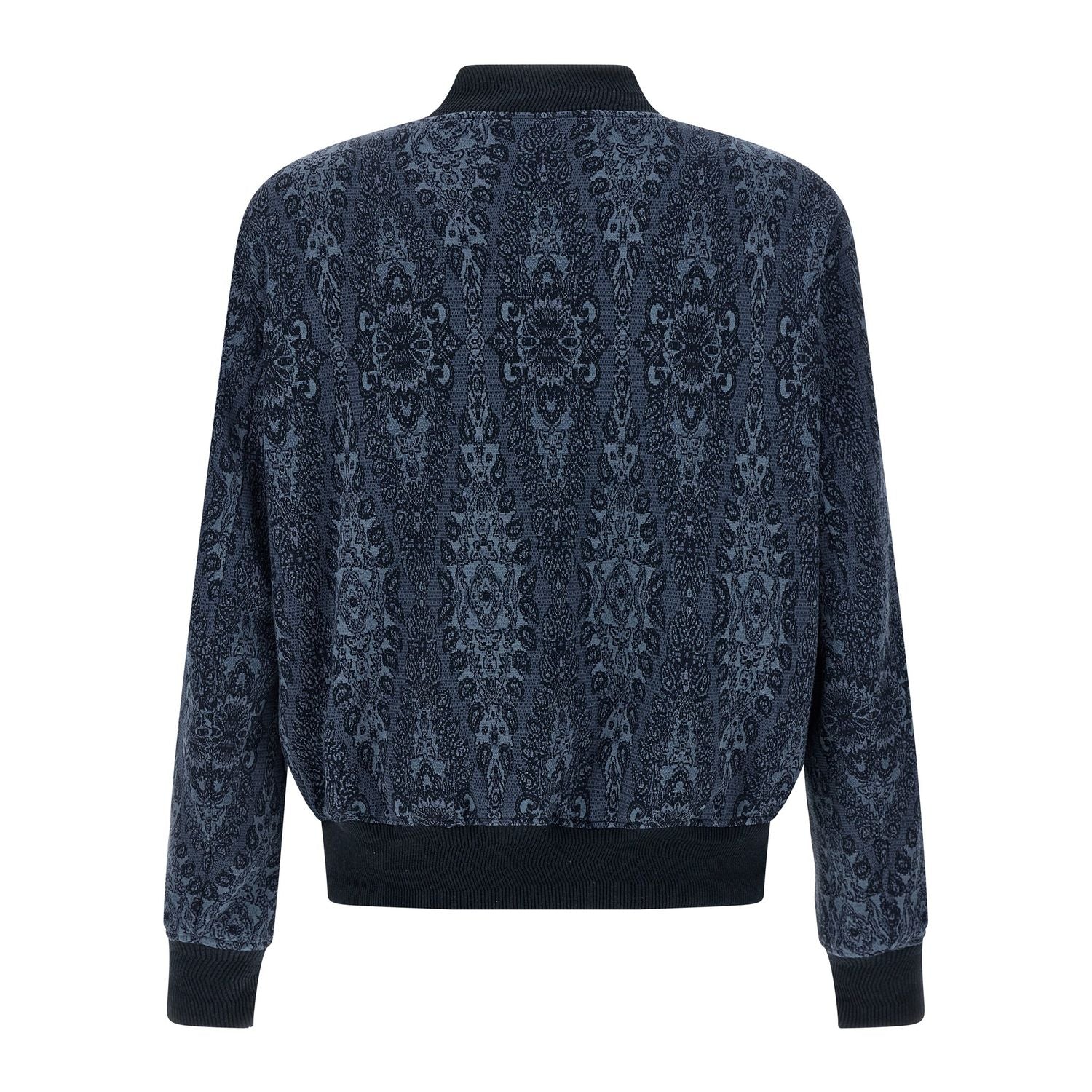 Etro Blue Cotton Bomber