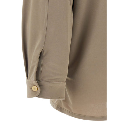 Magliano Gray Polyester Blouse