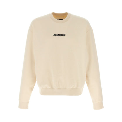 Jil Sander Beige Cotton Sweatshirt