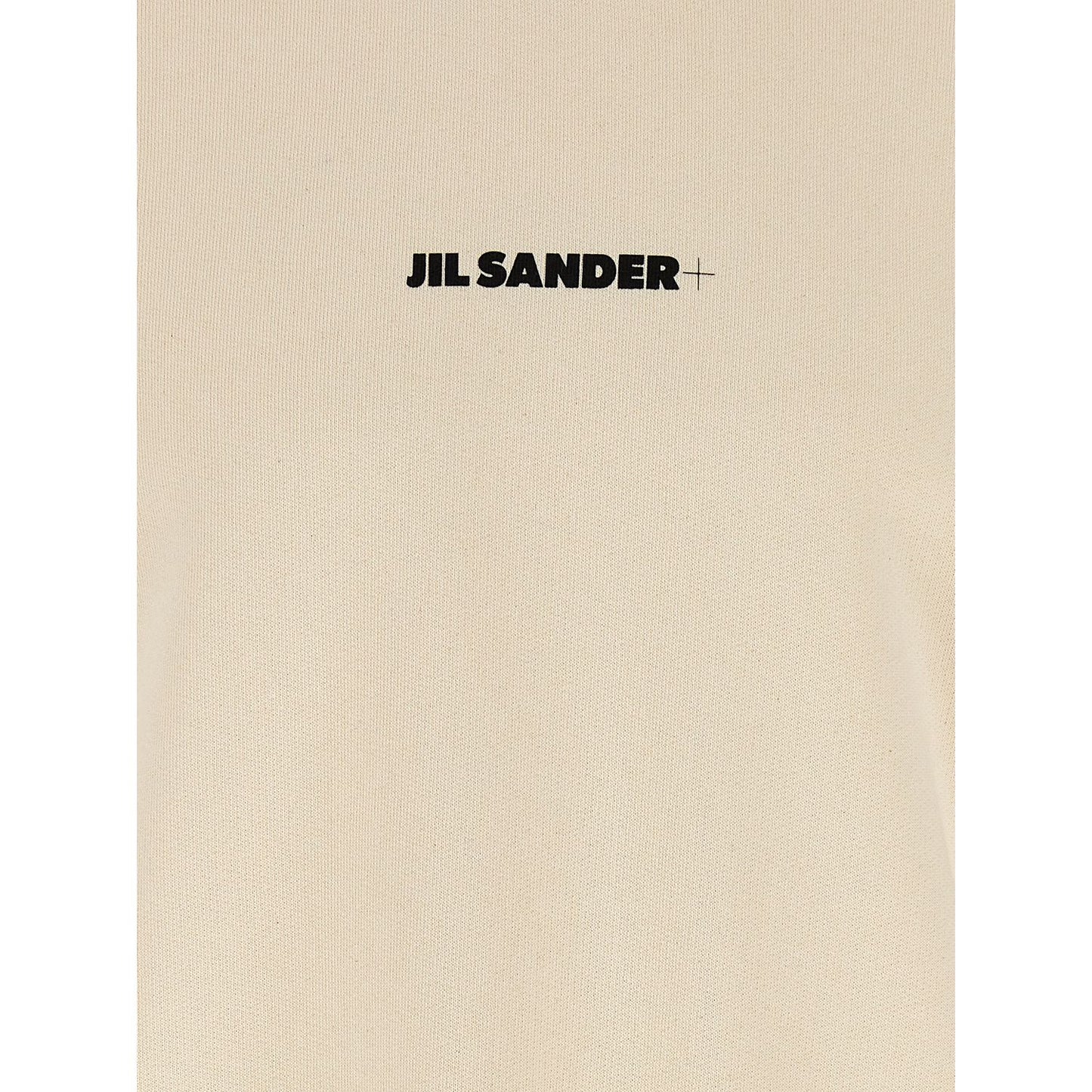 Jil Sander Beige Cotton Sweatshirt