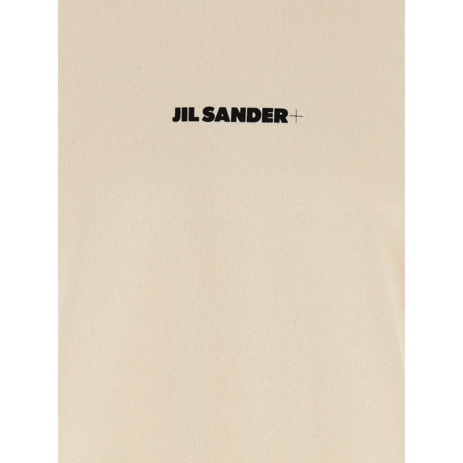 Jil Sander Beige Cotton Sweatshirt