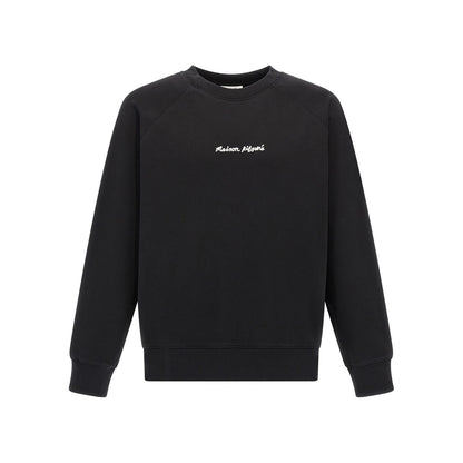 Maison Kitsuné Black Cotton Sweatshirt