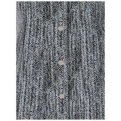 Ganni Multicolor Cotton Short Dress