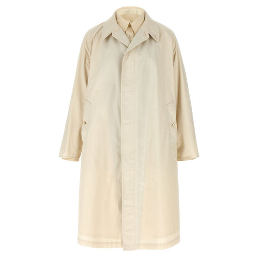 Maison Margiela Beige Cotton Coat