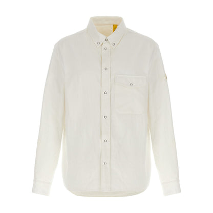 MONCLER GENIUS White Polyamide Blouse