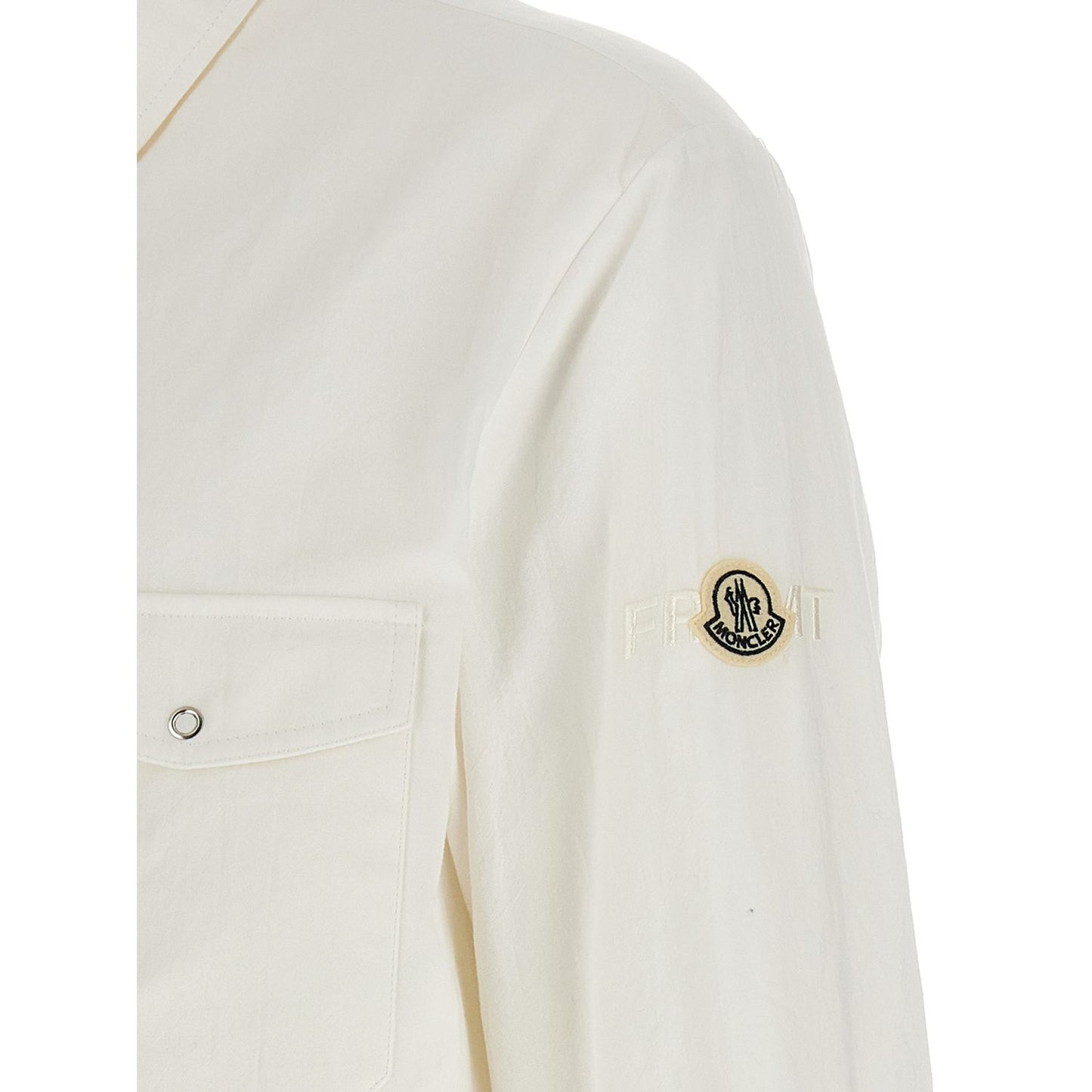 MONCLER GENIUS White Polyamide Blouse