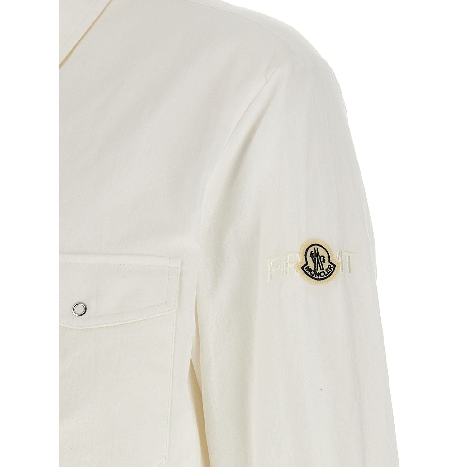 MONCLER GENIUS White Polyamide Blouse