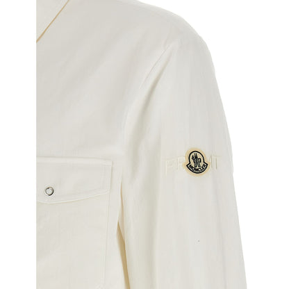 MONCLER GENIUS White Polyamide Blouse