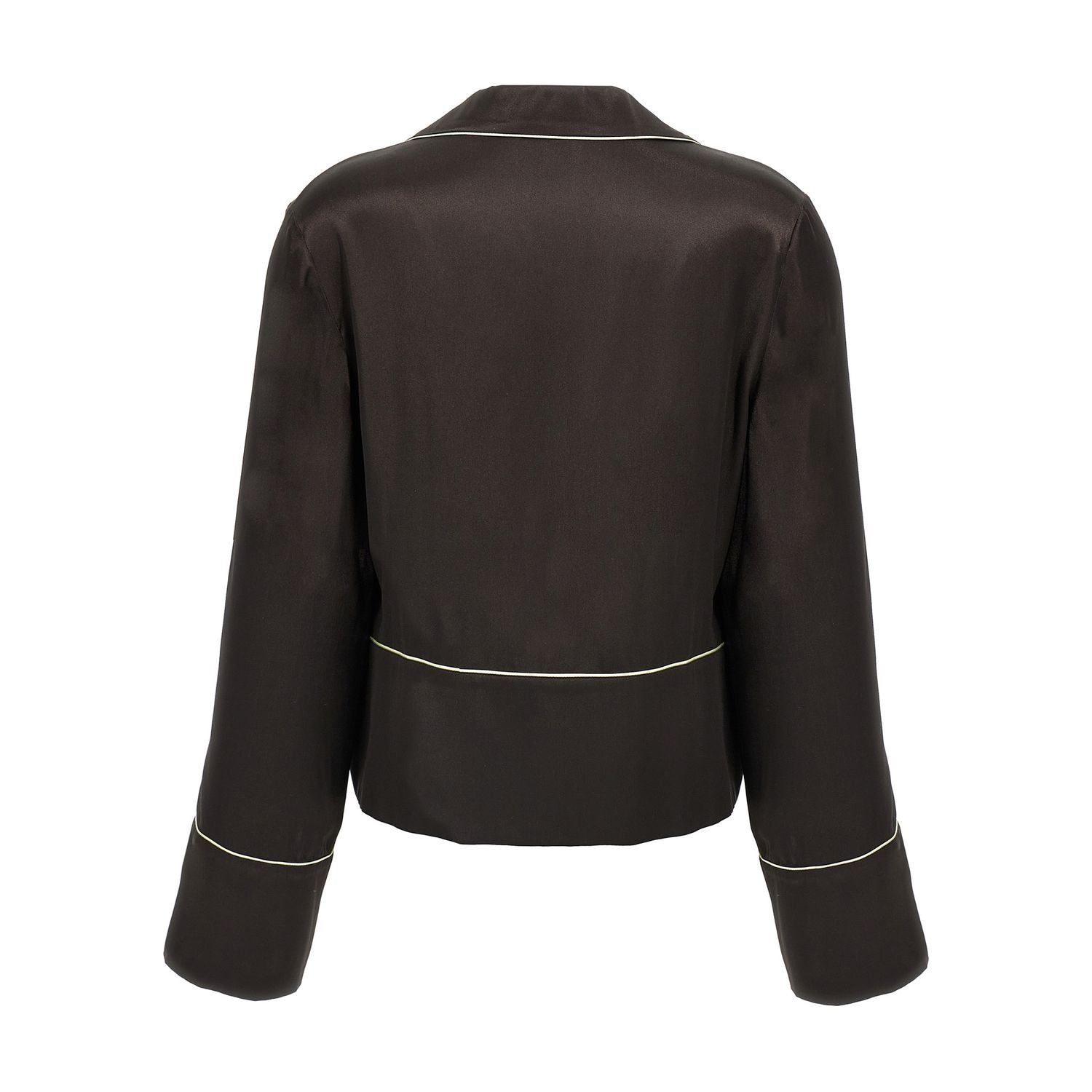 Off-White Black Acetate Blouse