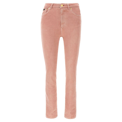 Dolce & Gabbana Multicolor Cotton High-Waisted Jean