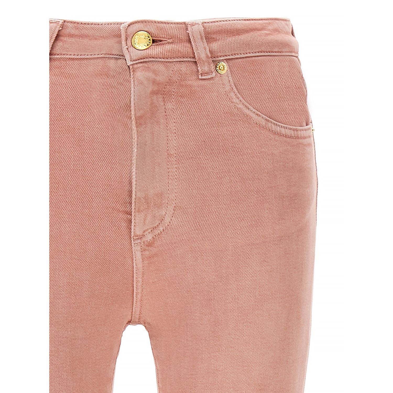 Dolce & Gabbana Multicolor Cotton High-Waisted Jean
