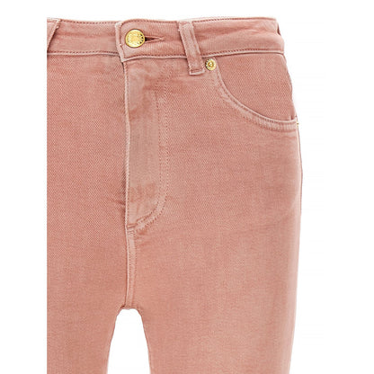 Dolce & Gabbana Multicolor Cotton High-Waisted Jean