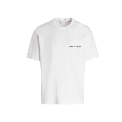 Comme Des Garçons White Cotton T-Shirt