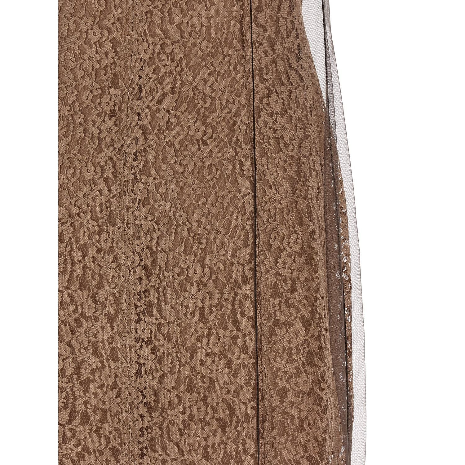 Fendi Beige Cotton Midi Dress