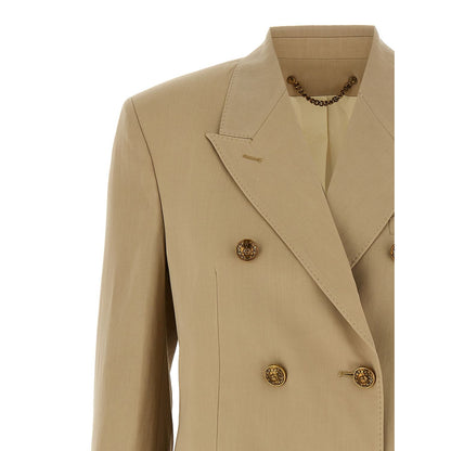 Golden Goose Beige Virgin Wool Blazer