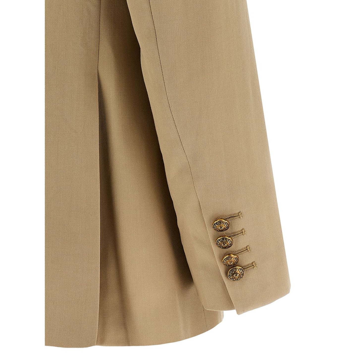 Golden Goose Beige Virgin Wool Blazer