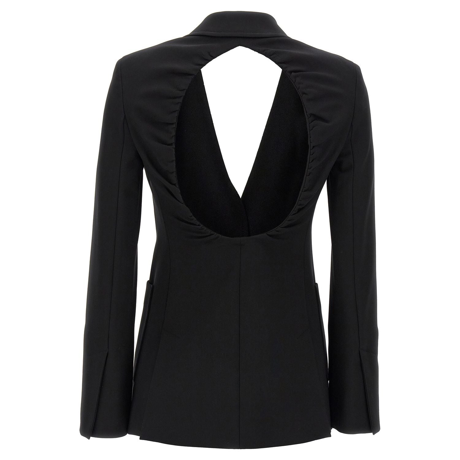 Max Mara Black Viscose Blazer