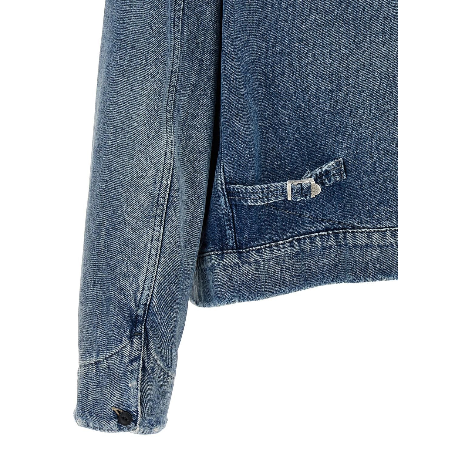 Maison Margiela Blue Cotton Denim Jacket