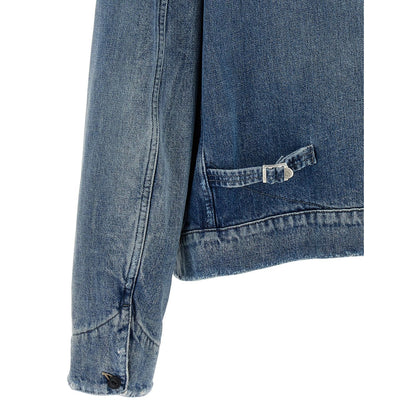 Maison Margiela Blue Cotton Denim Jacket