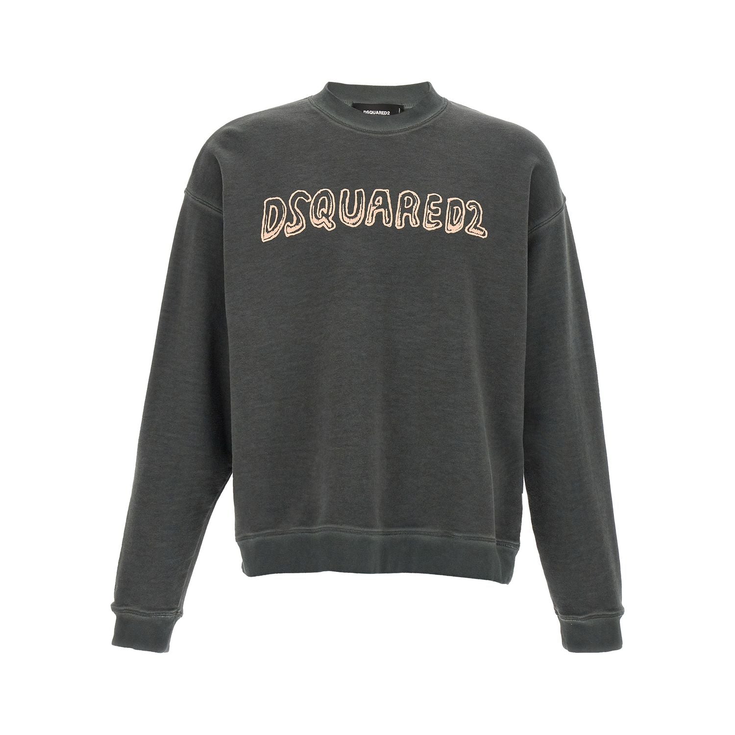 Dsquared² Gray Cotton Sweatshirt