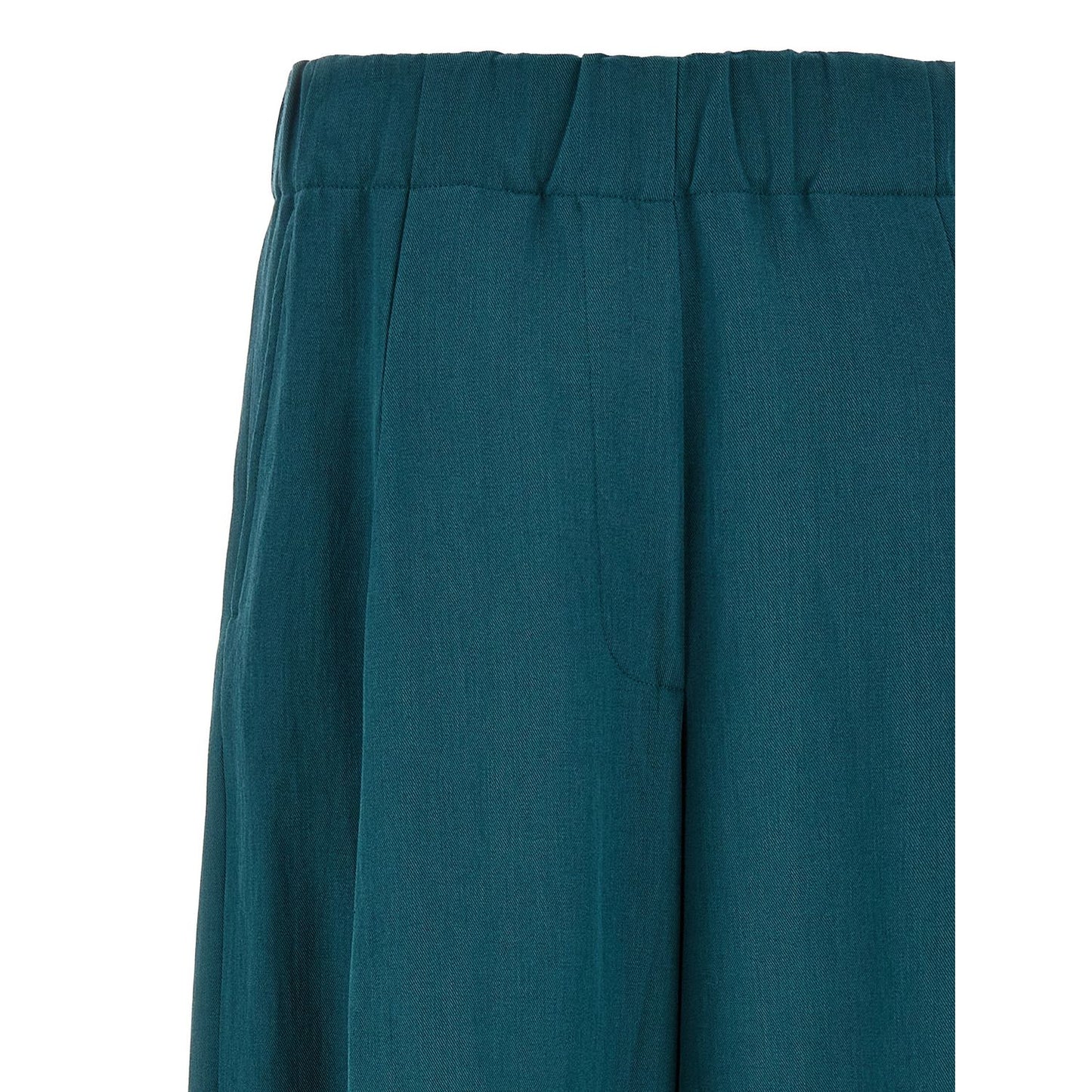 Dries Van Noten Bicolor Wool Casual Pants