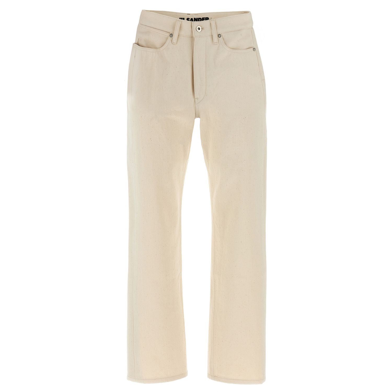 Jil Sander Beige Cotton Jeans Denim
