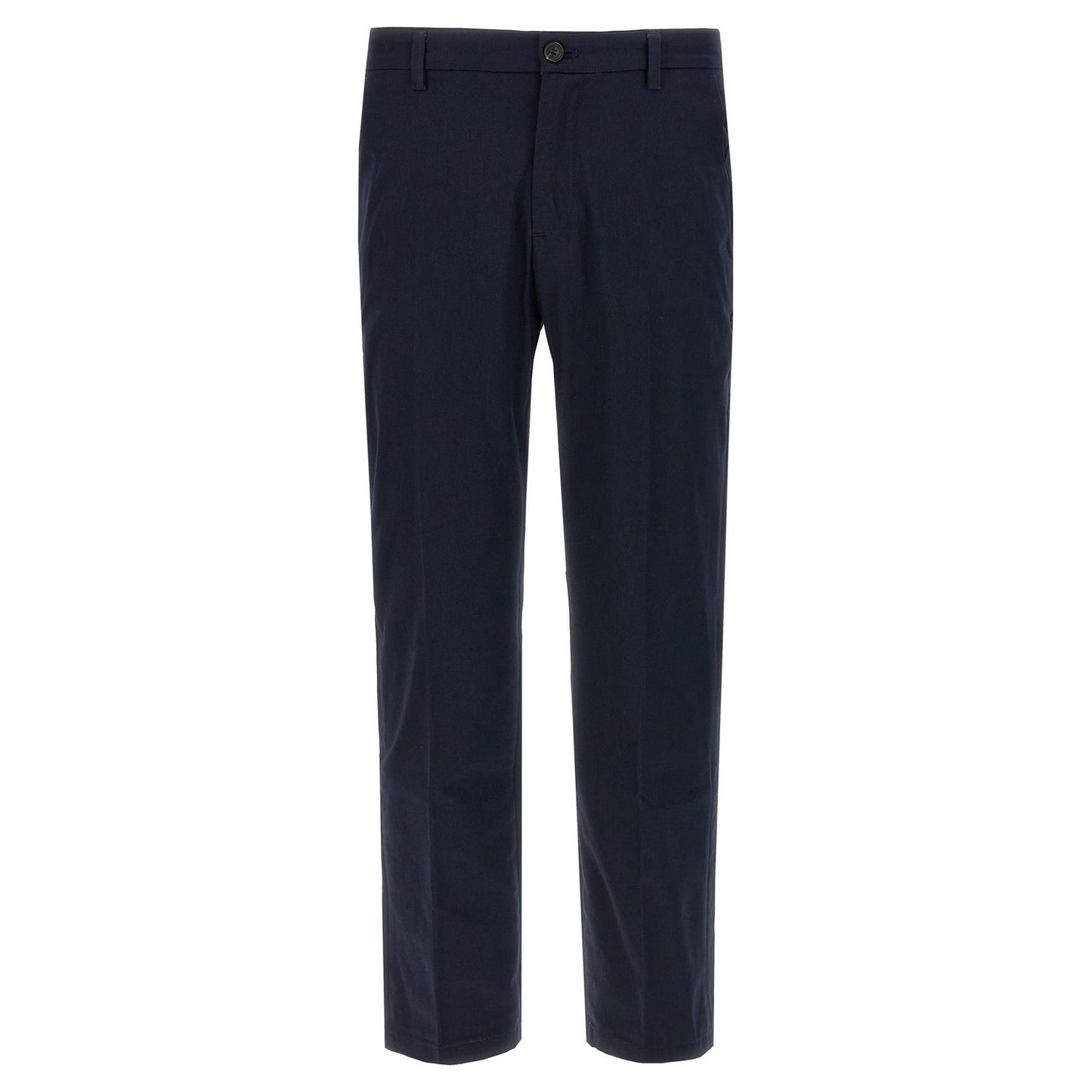 Department 5 Blue Cotton Cropped Pants