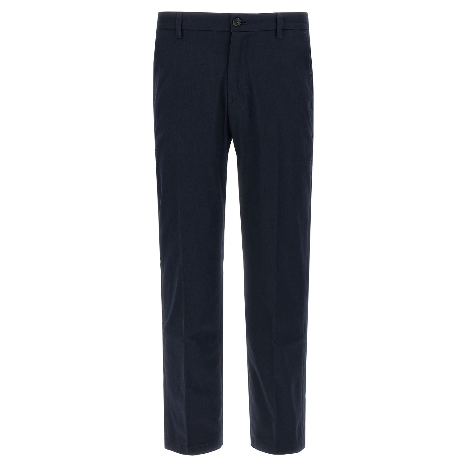 Department 5 Blue Cotton Cropped Pants