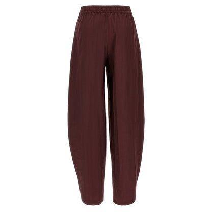 The Andamane Bordeaux Polyester Casual Pants