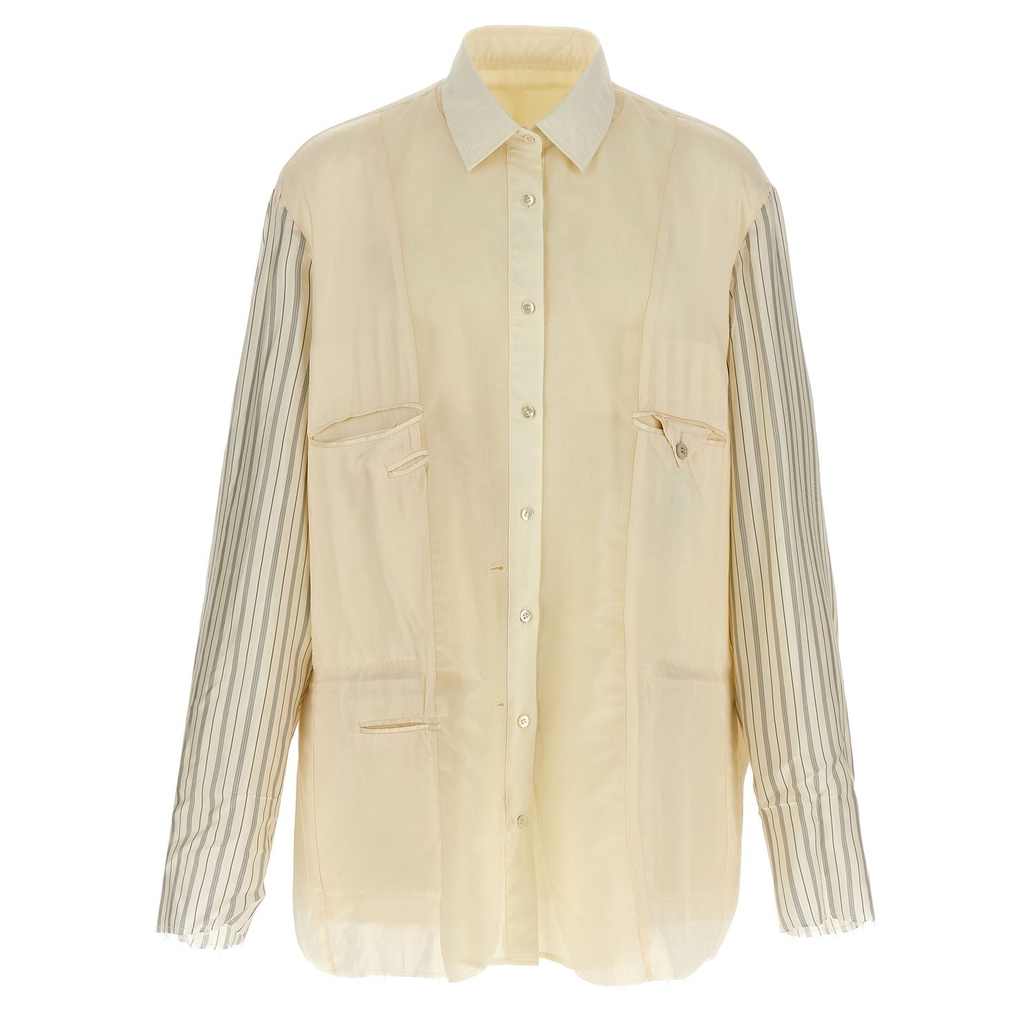 Maison Margiela Beige Mohair Blouse