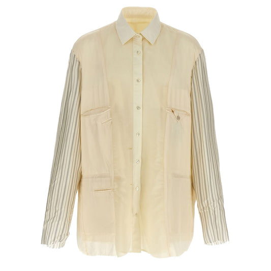 Maison Margiela Beige Mohair Blouse