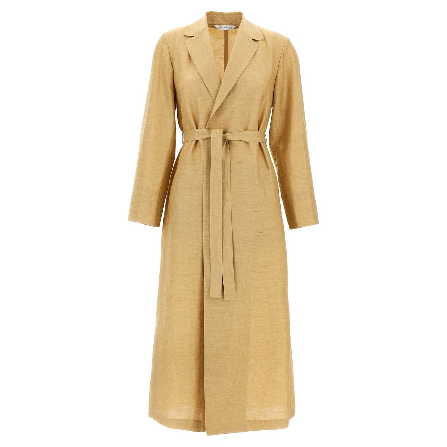 Max Mara Beige Fluorofiber Coat
