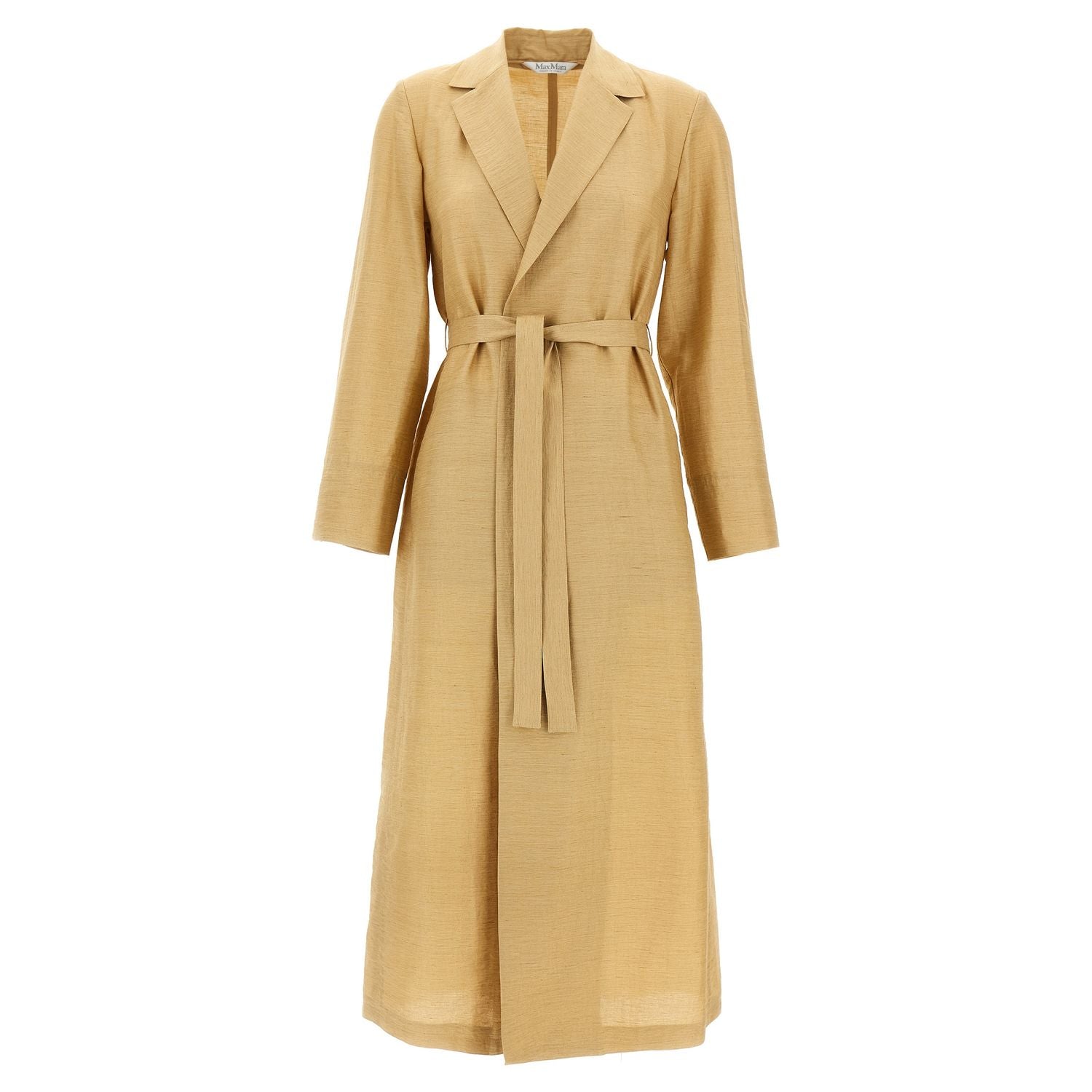 Max Mara Beige Fluorofiber Coat