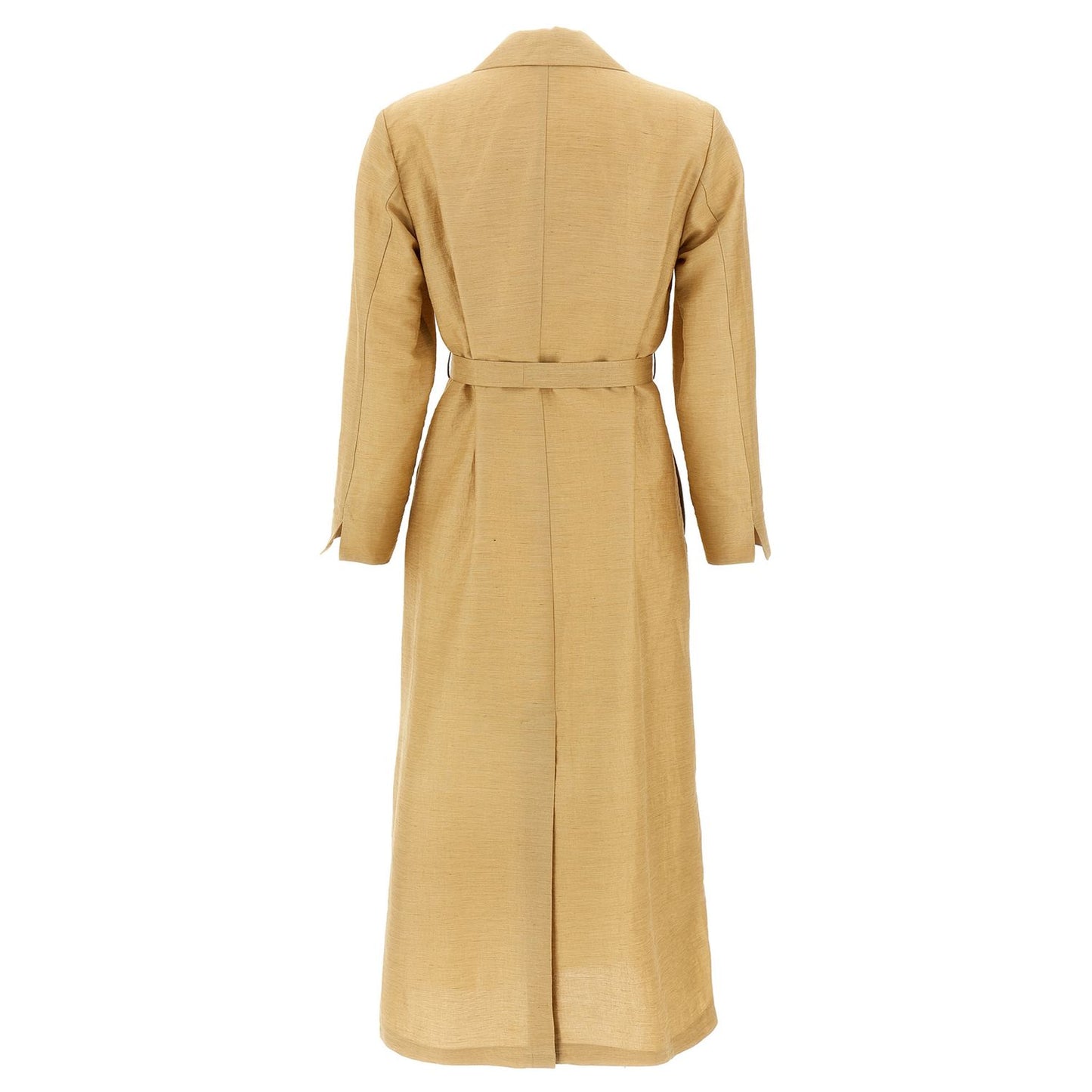 Max Mara Beige Fluorofiber Coat