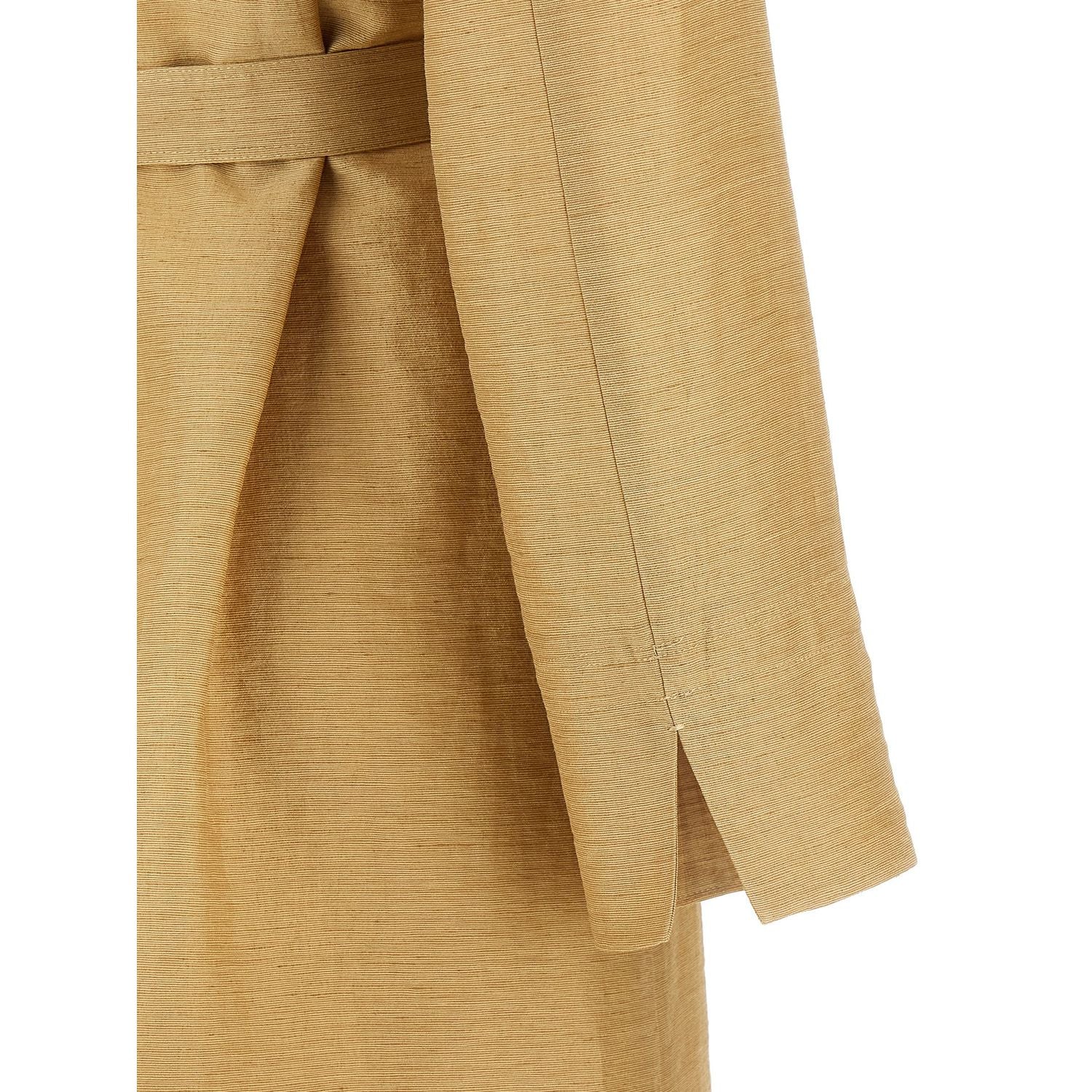 Max Mara Beige Fluorofiber Coat